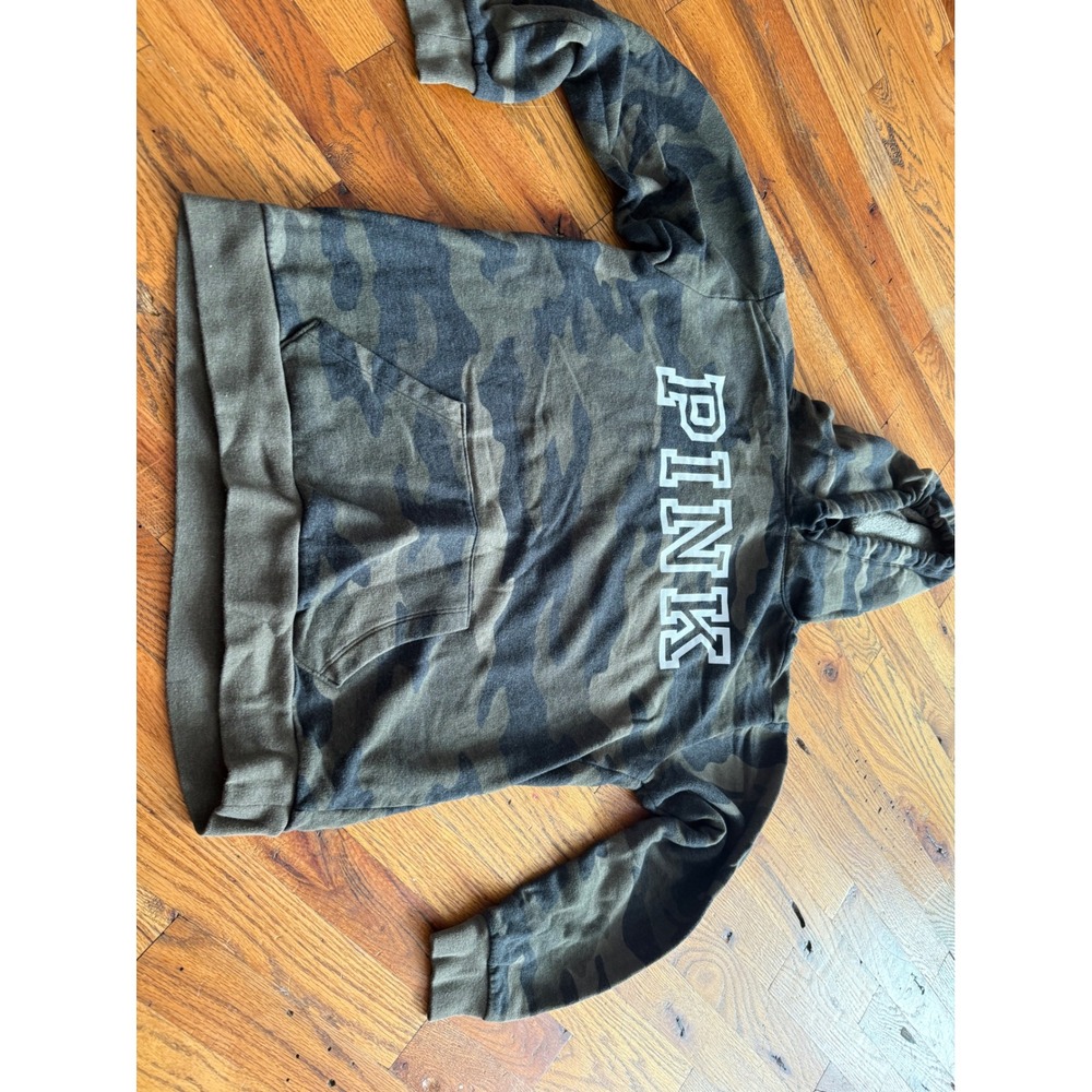 PINK by Victoria's Secret Camouflage Hoodie Sweatshirt Women's Size XS